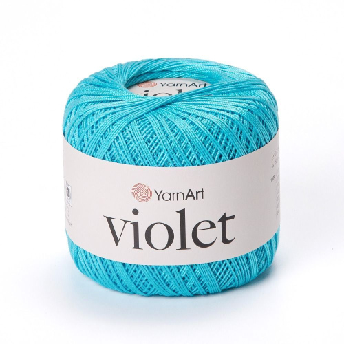Пряжа Violet (Виолет) 8 бирюза