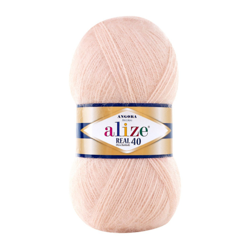 Пряжа Angora Real 40 (Ангора Реал 40) 404 шампань