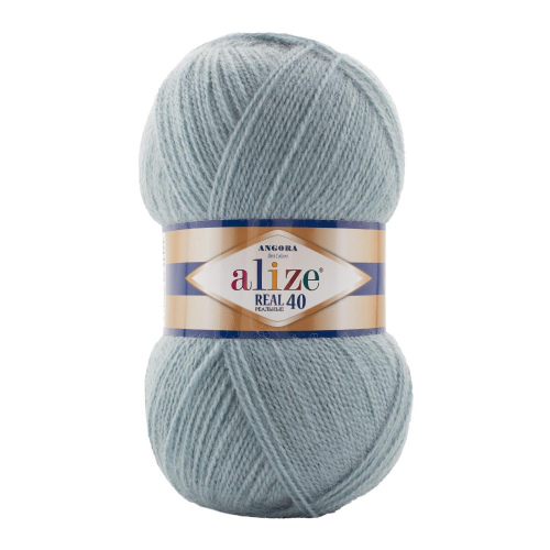 Пряжа Angora Real 40 (Ангора Реал 40) 575 лазурный