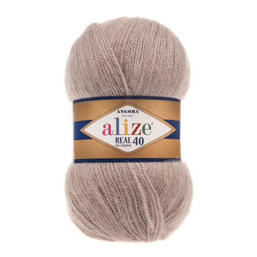 Пряжа Angora Real 40 (Ангора Реал 40) 541 норка