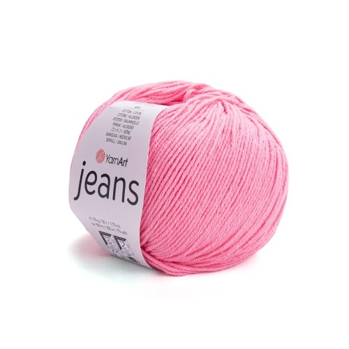 Пряжа Jeans (Джинс) 78 розовый (10 мотков)