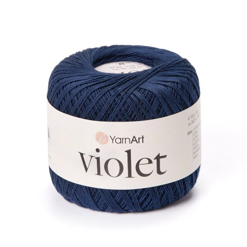 Пряжа Violet (Виолет) 66 темно-синий
