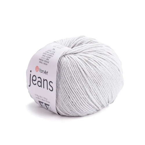 Пряжа Jeans (Джинс) 49 светло-серый (10 мотков)